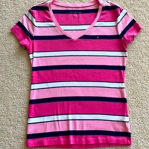 Tommy’s Hilfiger short sleeve v-neck t shirt